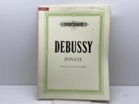 EDITION PETERS DEBUSSY CLAUDE - SONATA FOR VIOLA, FLUTE & HARP - VIOLA(S) AND OTHER INSTRUMENTS Partition classique Cordes Alto