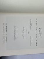 EDITION PETERS DEBUSSY CLAUDE - SONATA FOR VIOLA, FLUTE & HARP - VIOLA(S) AND OTHER INSTRUMENTS Partition classique Cordes Alto