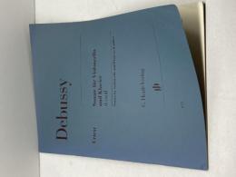 楽譜　ドビュッシー　sonate fur violoncello und klavier  d-moll  　