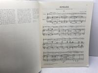 楽譜　ドビュッシー　Sonate fuer Violine und Klavier g-moll