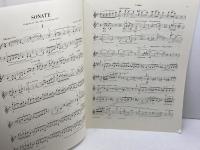 楽譜　ドビュッシー　Sonate fuer Violine und Klavier g-moll