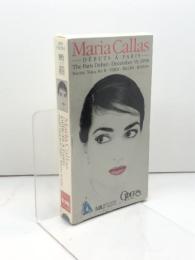 未開封ビデオテープ　マリア・カラス　Paris Debut [VHS] Emd/EMI Classics Callas, Maria