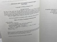 Matthew （マタイによる福音書）(Abingdon New Testament Commentaries) Abingdon Press Senior, Donald