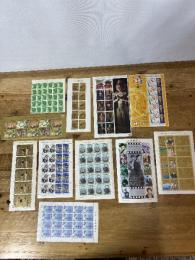 未使用切手　日本切手　シート　額面11400円　記念切手　まとめて