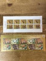 未使用切手　日本切手　シート　額面11400円　記念切手　まとめて