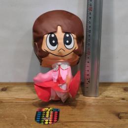 当時物 さるとびエッちゃん 空ビ 人形/フィギュア 石森プロ 空気ビニール 昭和レトロ 　石ノ森章太郎 　タカラ