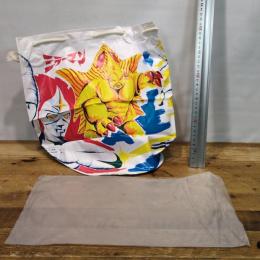 当時物　珍品 ミラーマン 　ビニールバッグ　 1970年代 　円谷プロ
