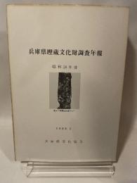 兵庫県埋蔵文化財調査年報  昭和58年度  箕谷2号墳出土銘文太刀  1986.3  兵庫県文化協会