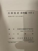 兵庫県史　史料編　中世二