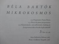〈楽譜〉 Mikrokosmos : 153 progressive piano pieces Vol.3
