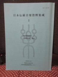 「邦楽歌詞研究 1」・「三味線組歌 表組」