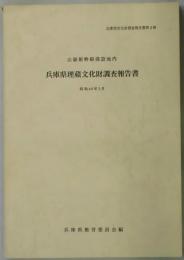 兵庫県埋蔵文化財調査報告書　山陽新幹線建設地内