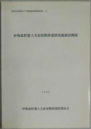 伊勢菰野藩士方家屋敷跡遺跡発掘調査報告書