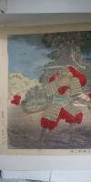 今川義元奮戦之図　　※石版彩色図　