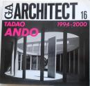 GAアーキテクト16　安藤忠雄　199４-2000【安藤忠雄カット・サイン入】