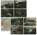 【繪葉書】高原の神秘境 十勝然別湖　８枚