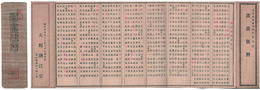 書畫便暦　大正六年五月改正（非賣品）