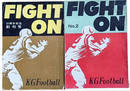 FIGHT ON　創刊号、２号　２冊