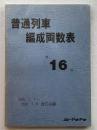 普通列車編成両数表
