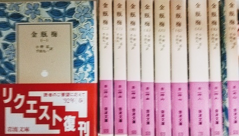金瓶梅 全十巻セット 岩波文庫 小野忍・千田九一訳 金瓶梅 全10巻揃 岩波文庫(小野忍, 千田九一 訳) / 古本、中古本、古