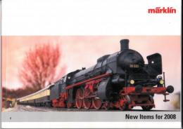marklin New Items for 2008 (ドイツ・メルクリン社鉄道模型カタログ)