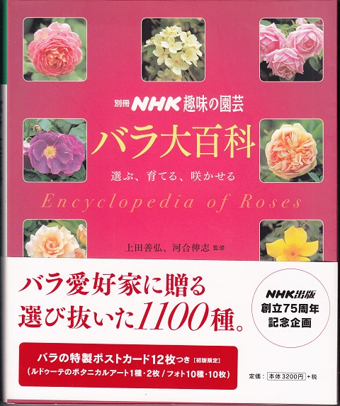 バラ大百科 選ぶ 育てる 咲かせる 別冊nhk趣味の園芸 上田善弘 河合伸志 監修 Nhk出版 編 栄文社 古本 中古本 古書籍の通販は 日本の古本屋 日本の古本屋 バラ大百科 選ぶ 育てる 咲かせる 別冊nhk趣味の園芸 上田善弘 河合伸志 監修 Nhk出版 編 栄文社 古本 中古本 古書籍の通販は 日本の古本屋 日本の古本屋