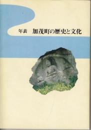 年表 加茂町の歴史と文化