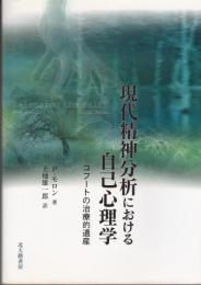 現代精神分析における自己心理学　コフートの治療的遺産