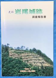 史跡　岩尾城跡調査報告書