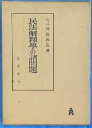 民法解釈学の諸問題