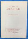 オラトリオ『救世主』ヘンデル　HANDEL’S　MESSIAH　楽譜
