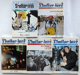 季刊 Shelter-less―路上から現代社会を問う №27・28・31・32・33号（まとめて５冊）