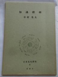 知識階級　【日本文化研究６A】