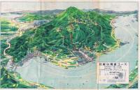 観光　国定公園　比叡山ガイド/絵葉書4枚入