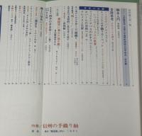 季刊　染織と生活　No.22　 1,978年　秋　特集　信州の手織り紬 　