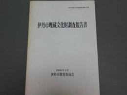 伊丹市埋蔵文化財調査報告書 第33集
