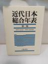 近代日本総合年表