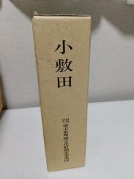 小敷田遺跡 : 一般国道17号熊谷バイパス関係埋蔵文化財発掘調査報告