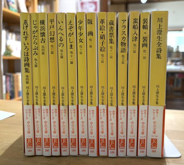 川上澄生全集 1～14巻 全14冊セット 揃い 【中公文庫】 | 川上澄生