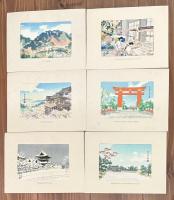 京阪神奈良風物版画集