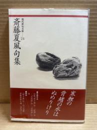 斎藤夏風句集 【現代俳句文庫 24】