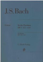 バッハ：パルティータ BWV 825-830/原典版