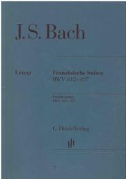バッハ：フランス組曲 BWV 812-817/原典版