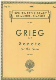 GRIEG. SONATA FOR THE PIANO. Op.7(Gallico)