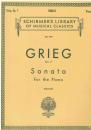 GRIEG. SONATA FOR THE PIANO. Op.7(Gallico)