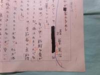 榛葉英治草稿「随筆 二重生活」2枚完