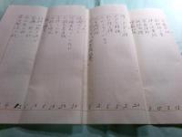 高橋新吉書簡・草稿(書簡400字ペン書1枚・目次草稿400字ペン書6枚)立風書房編集者宗田安正宛 昭和50