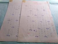 押川義行 草稿2篇「作品研究 原子力戦争 -Lost Love-」30枚「失わされた愛」2枚