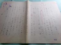 武田泰淳草稿「透明人間(一)」存48枚