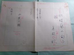 真殿皎詩稿8篇 「羽蝶蘭の匂ふ国」「山里の朝」「小菊」「一切経山」「紅梅」「湖畔にて」「鎮魂の卯賦-根本正画伯の霊に ・冥界をさまよひしひとに・あなたは何を」